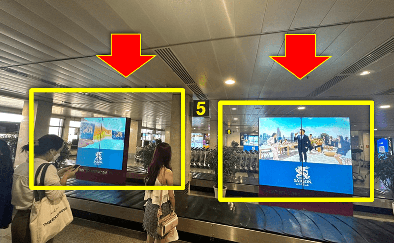 Quảng cáo màn hình led Tân Sơn Nhất